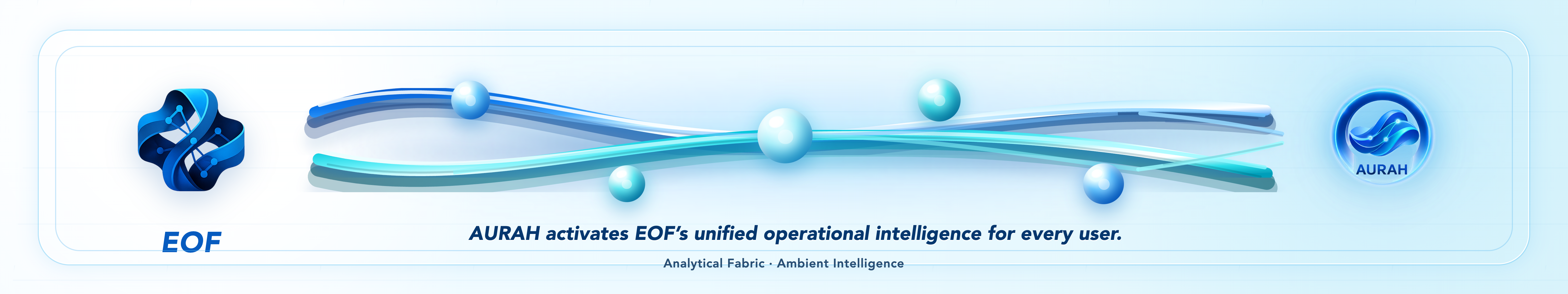 EOF and AURAH governed agentic platform relationship banner